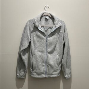 Columbia Light Gray Fleece Jacket